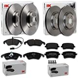 NK Bremsscheiben 345mm + Beläge vorne passend für A4 S4 B8 8K + A5 S5 8T 8F