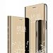 Produktbild Homi2019 Spiegel Hülle für Huawei P30 Clear View Standing CoverSpiegel Handyhülle Schutzhülle Flip Case Cover Schutz Tasche (Gratis Geschenk Displayschutz Handy-Folie)