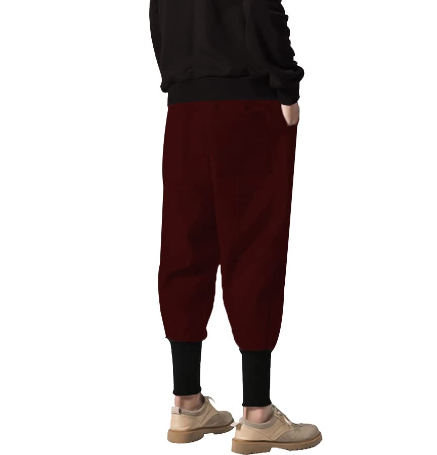 Image of JUGULAR Men's Loose Mid Rise Cotton Track Pant |Hip Hop Track Pant and Jogggers
