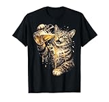 Messy Beer Drinking Cat Splash Funny Meme Cat Lover T-Shirt
