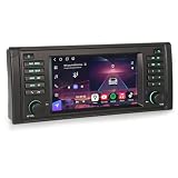 🚗【Autoradio Multimedia Funciones avanzadas】Esta autoradio bluetooth incorpora un reproductor multimedia capaz de reproducir música, vídeos y fotos directamente desde dispositivos USB externos. Cuenta con conexión USB, radio AM/FM y RDS. Admite funciones avanzadas como DAB+, DVB-T/T2, TPMS, OBD2, DVR, salida de vídeo y entradas para cámara. El modo de pantalla dividida le permite utilizar dos aplicaciones simultáneamente, mientras que la función Dual Zone le permite escuchar música o la radio mientras navega. La iluminación RGB ajustable de los botones aporta un toque de elegancia al interior de su coche.