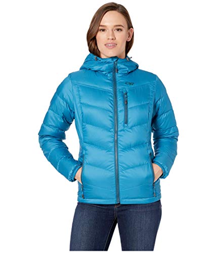 Outdoor Research Transcendent Down Hoodie Celestial Blue MD