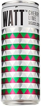 WATT Energy Drink, Cherry Lime, 15 Pound (Pack of 24)