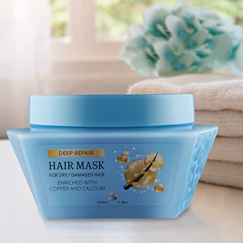 Mineral Essentials Deep Repair Hair Mask For Dry And Damaged Hair, Nourishes The Scalp, Roots, Strands And Ends, 11.8 Ounce #TOP3