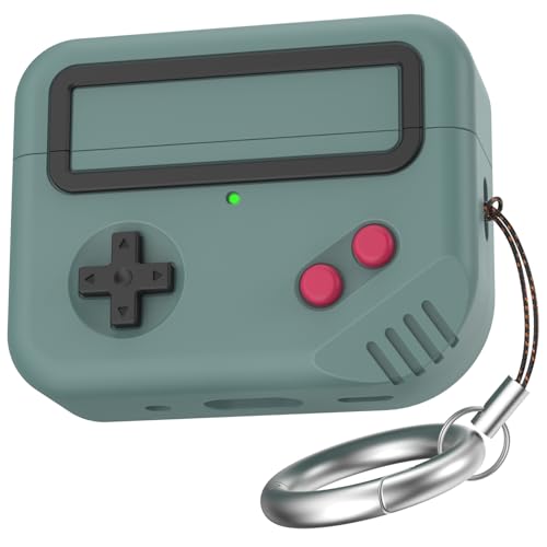 Image of TRONWIN for AirPods Pro 2 Case - Silicone Game Console Design Case for Apple AirPods 2nd /1st Generation, Cute Airpod pro Cover for Men /Women (Pine Green)