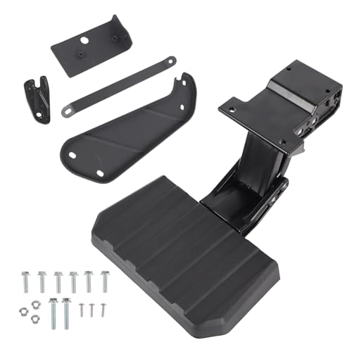 SMTRUILAN Retractable Bed Step Truck Side Step Compatible with 2023 2024 2025 Ford F-250 Super Duty