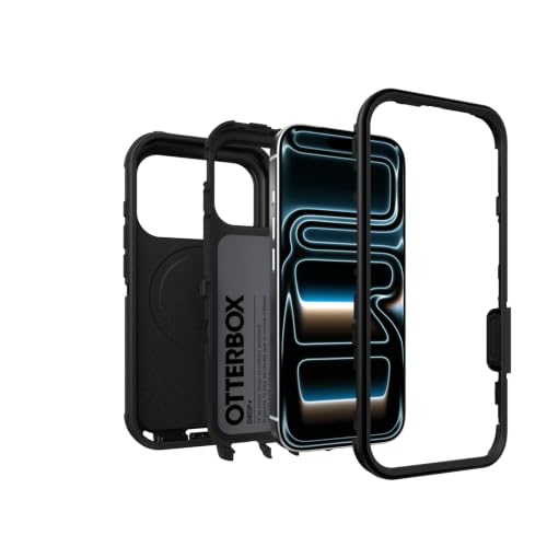 OtterBox Defender Pro MagSafe Hülle für iPhone 18 Pro/17 Pro, Schwarz – Ansicht 4