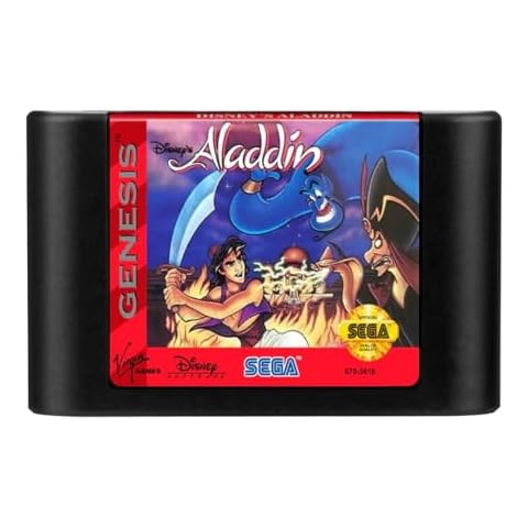 Disney's Aladdin (Sega Genesis) Cover