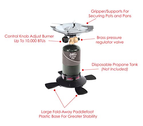 Texsport Single Burner Propane Stove - Thumbnail 6