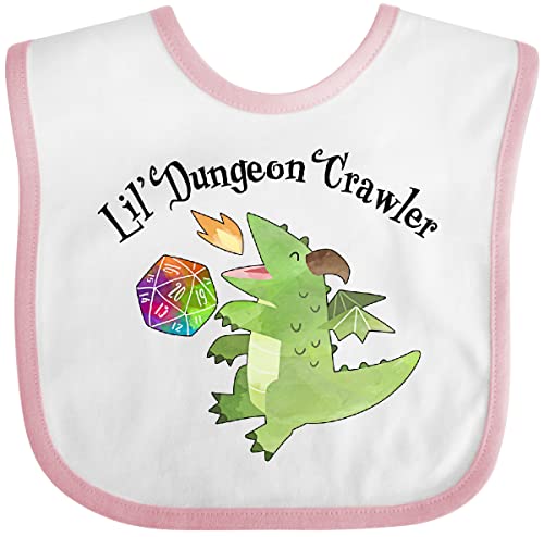 Image of inktastic Lil' Dungeon Crawler- Cute Dragon Baby Bib