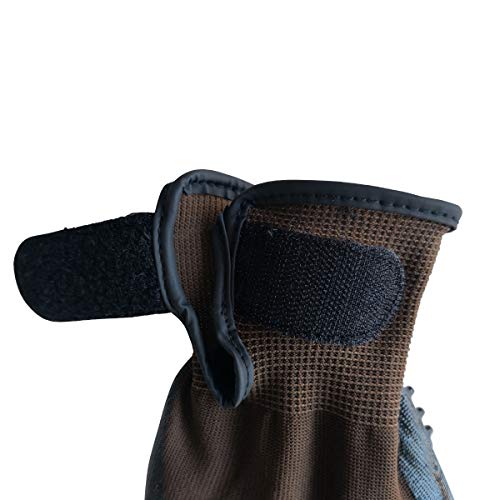 Animalon Fellpflege Handschuh aus Kautschuk (Doppelpack) | innovativer und praktischer Fellwechsel-helfer für Pferde und Hunde | Gummi-Striegel-Handschuh für Pferde besonders im Fellwechsel (M)