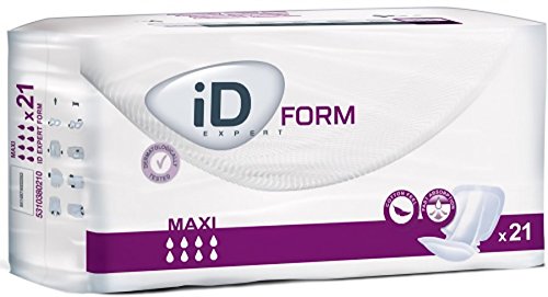 Ontex iD Expert Form, Maxi Absorption, Size 740 mm, Box of 4 Packs of 21 Protective Pads