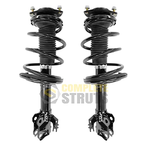 COMPLETESTRUTS - Front Quick Complete Strut Assemblies with Coil Springs Replacement for 2013-2018 Lexus ES350 - Set of 2