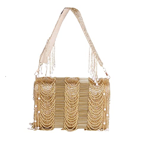 Image of SWISNI Stylish Allover Clutch Bag For Party, Wedding II Women's Traditional Designer Clutch For Women & Girls
