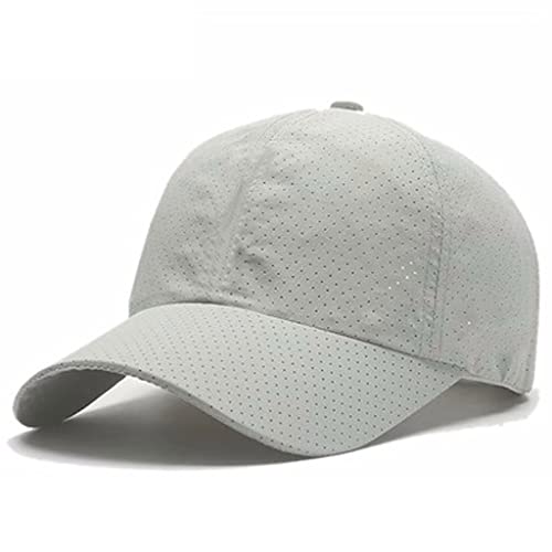 Casquette de baseball respirante anti-transpiration avec maille aérée sport