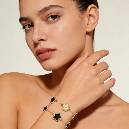 Alegend Gold-Plated & Titanium Steel Bracelets - image 2