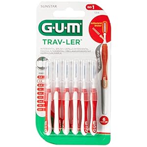 Gum Trav-ler Rager 0.8mm, Rood, 6 Stuk