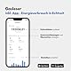 Gasleser – Smarter WLAN Gaslesekopf für BK-Zähler Gaszähler | Zählerstand & Gasverbrauch live in App | Plug and Play Installation | Gas Reader