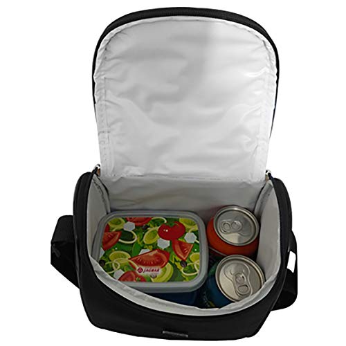 Bolsa Térmica Mochila para Marmitas Lanches Lançamento (Rosa)