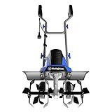 Westinghouse 18-Inch, 15 Amp Corded Electric Tiller Cultivator for Gardening with 6 Steel Blades