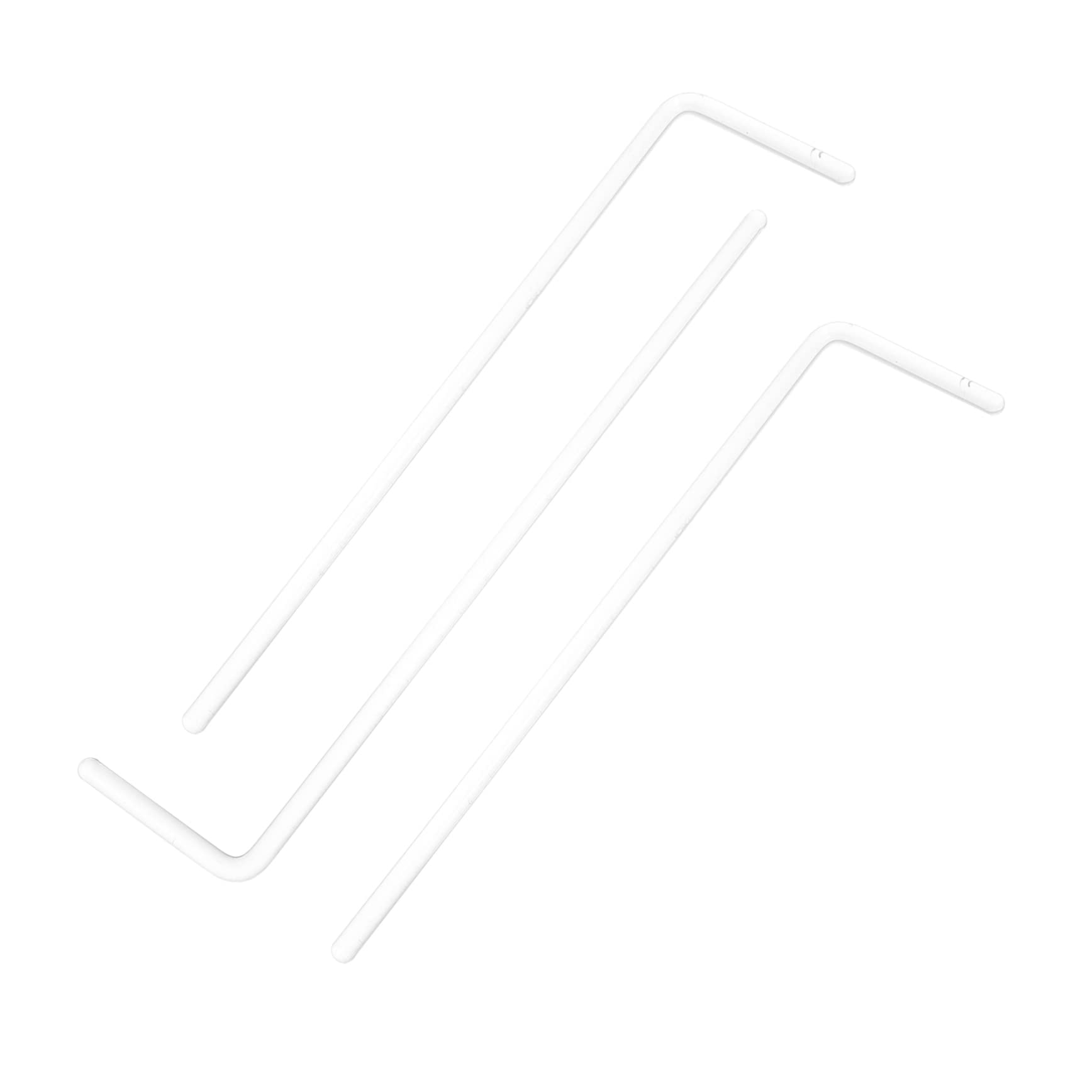 CIYODO 3pcs L Shape Coating Rod Wide Spreading Laboratory Cell Accessories Cell Spreaders Drop Laboratory Supplies Labs Rod Tool Cell Spreading Glass