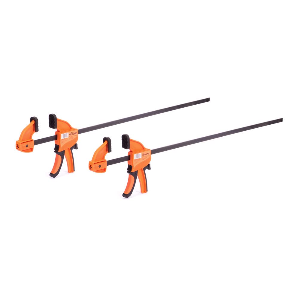 Vaunt Black Heavy Duty 36'' Quick Grip Clamp Twinpack
