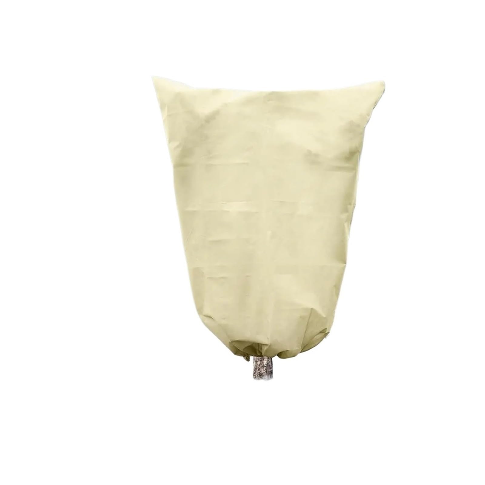 KEXYOAN Plant Frost Protection Cover Winter Against Freeze for Protecting Bag with Zip Drawstring Breathable(Beige,120x180cm)