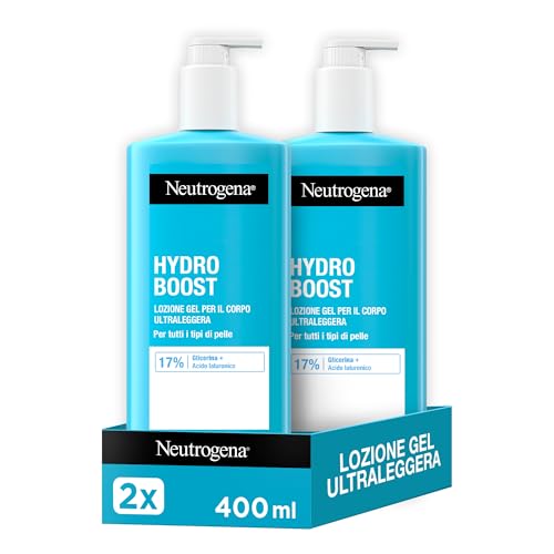 Neutrogena Hydro Boost Lozione Gel Ultraleggera, Crema corpo gel...
