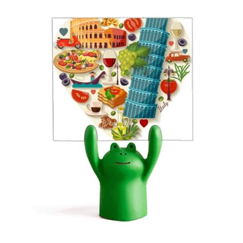 Porte-mémo grenouille théâtre romain pour décorer un bureau romantique