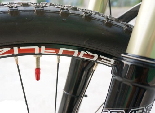 5 tapones para válvula Presta de bicicleta, color morado miniatura 5