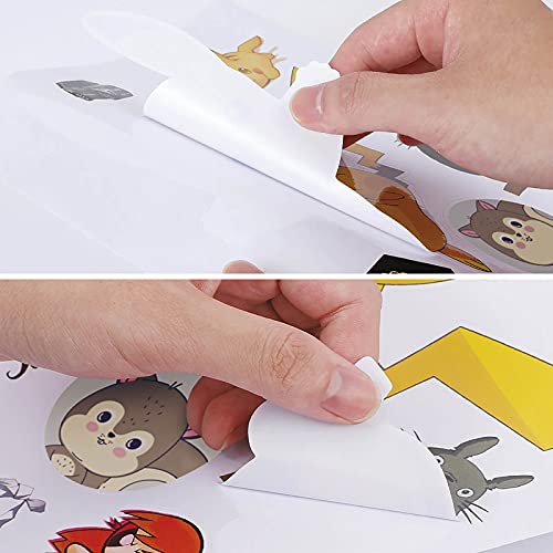 Autocollants mignons œuf de Pâques vinyle imperméable gourde - 6