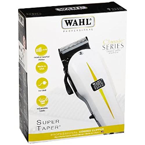 Máquina de Corte 127V Super Taper Branca WAHL