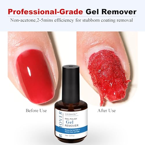 Removedor de esmalte gel LOUINSTIC 15 ml sin acetona miniatura 6