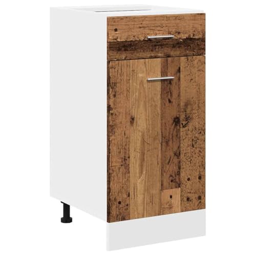 vidaXL Armoire à tiroirs Lyon Bois Ancien 40 x 46 x 81,5 cm Bois d'ingénierie