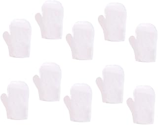 minkissy 1 Set 10pcs Disposable Bath Towel Body Wash Sponge Spa Gloves Bath Scrubber for Body Exfoliating Back Scrubber Body Scrubber Body Exfoliating Gloves Bathing Gloves Spa Bath Towel