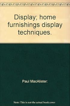Hardcover Display;: Home furnishings display techniques Book