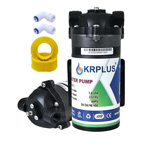 Image of 100 GPD RO Booster Pump | High Pressure Motor | Compatible With Kent, Livpure, Pureit, Havells and Other Water Purifiers, 1 Year Warranty (Metal Base)