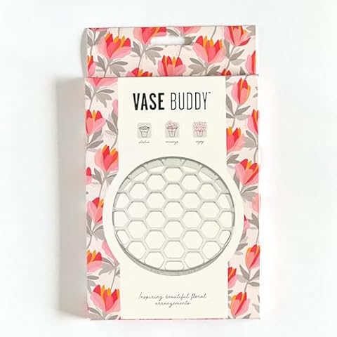 Vase Buddy Silicone Flower Arranging Grid Cover