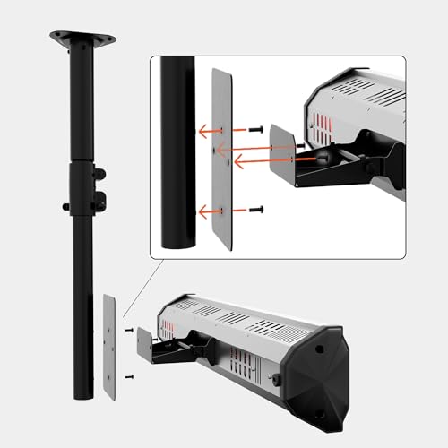 Image of Heat Storm HS-1500-TC Tradesman Ceiling Mount Infrared Heater, 1500 Watt