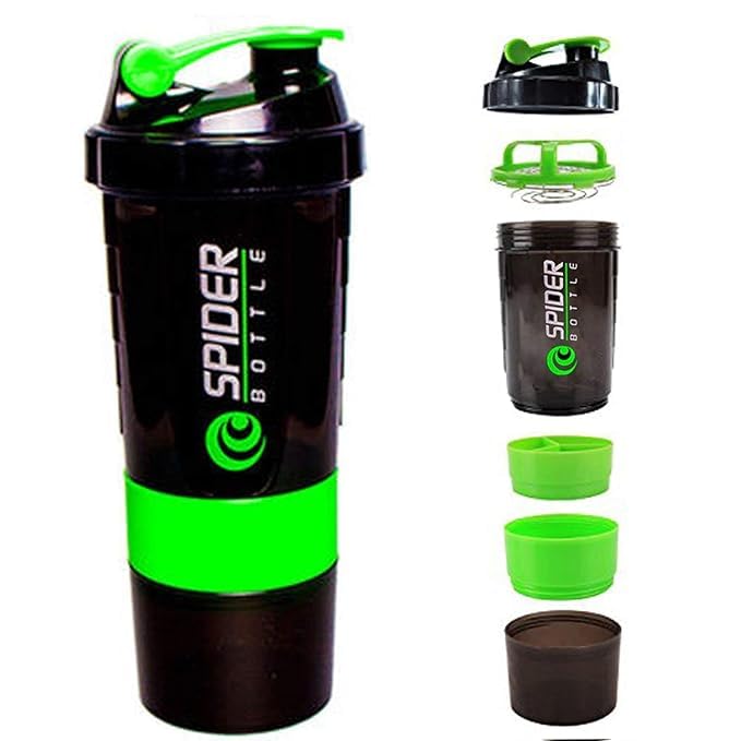 Buyer Hour Shaker & Sipper Bottel for Gym & Sports - Green-image-19