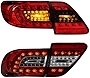 ECCPP Tail Light Assembly For Toyota Corolla 2011-2013 Driver and Passenger Side Tail lamps
