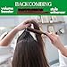 GranNaturals Boar & Nylon Bristle Styling Brush - Teasing Comb with Rat Tail Pick for Backcombing, Smoothing, Edge Control and Volume Creation