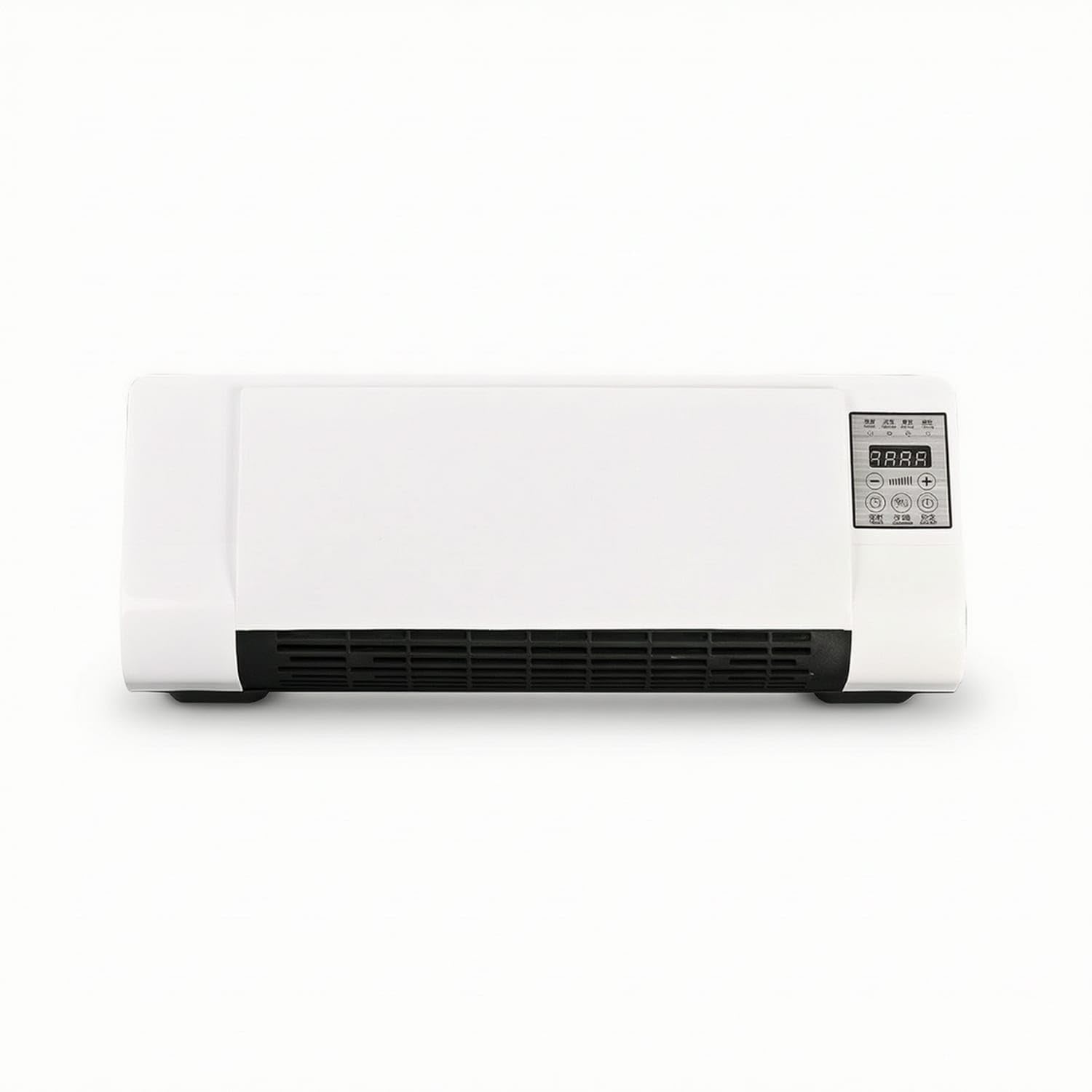 Digital Wall-Mounted Heater Touch Screen Bladeless Heater Space-Saving Adjustable Temperature for Bedroom, Office, Living Room, White Wall-mount, Us 110V Touch-image-14