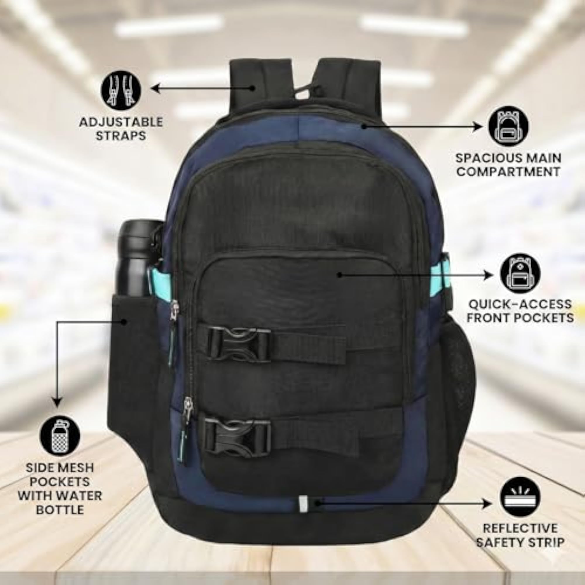 Fashionable Lightweight Casual Backpack for College Girls