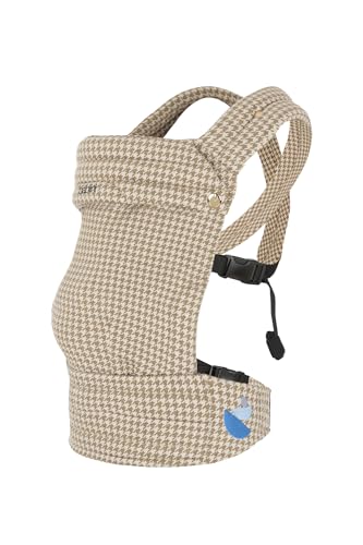 Babiini Mochila Portabebés Ergonómica Unisex, Babero Extraíble Hipoalergénico, Soporte Cómodo para Bebés de 3.2kg a 16kg - Lavable a Máquina, Transpirable, Múltiples Posiciones de Porteo