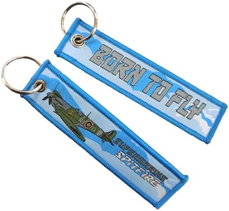 Klasik Savaş Uçakları Serisi P 38 Lightinig, Hawker Hurricane, Supermarine Spitfire, P 51 Mustang Anahtarlık Sırt Çantası ve Fermuar Aksesuarı (4 lü set) - Görsel 2