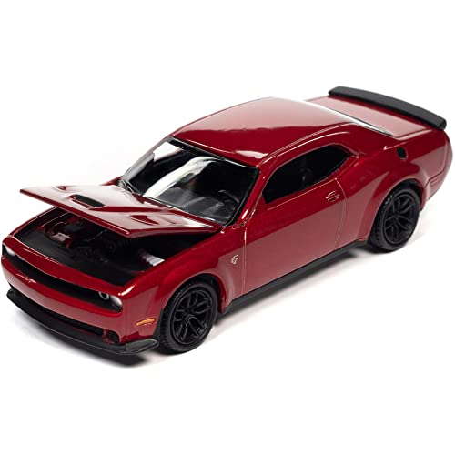 Dodge Challenger Hellcat 2018 Auto World réplique de collection AWSP088A - 2