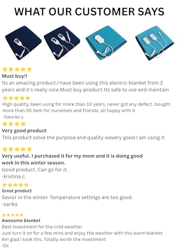 Image of Odessey Electric Blanket Double Bed - Electrical beds Warmer Blankets Heating kambal for Warm hot Relief & Best Comfort During Winter, Electric Bed Warmer, Neck, Leg, Cervical Pain.