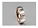 Titanium Stainless Steel Cubic Zirconia Wedding Band Set Valentine Engagement Promise Couple Ring