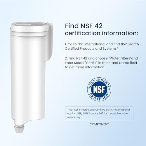 image for GLACIER FRESH Replacement for GE Profile Opal Ice Maker Filter,NSF 42 